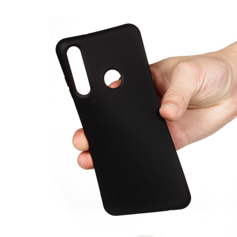 Coque Huawei Y6p Silicone Liquide Avec Lanière