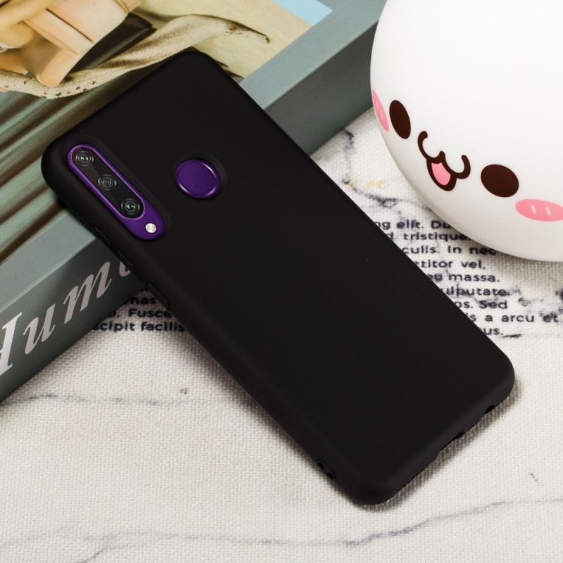 Coque Huawei Y6p Silicone Liquide Avec Lanière