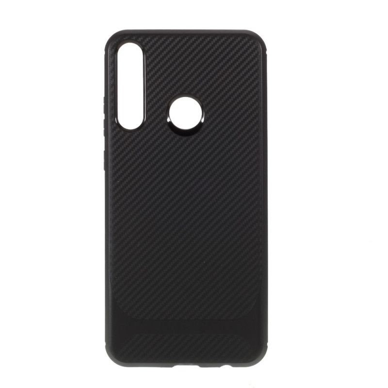 Coque Huawei Y6p Simple Fibre Carbone Flexible