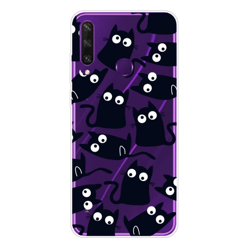 Coque Huawei Y6p Souris Noires