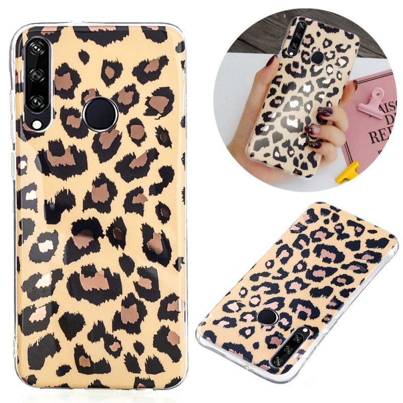 Coque Huawei Y6p Style Léopard