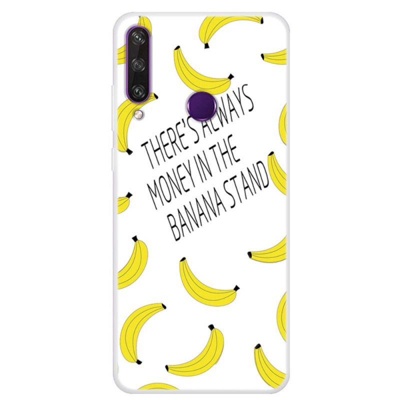 Coque Huawei Y6p Transparente Banana Money