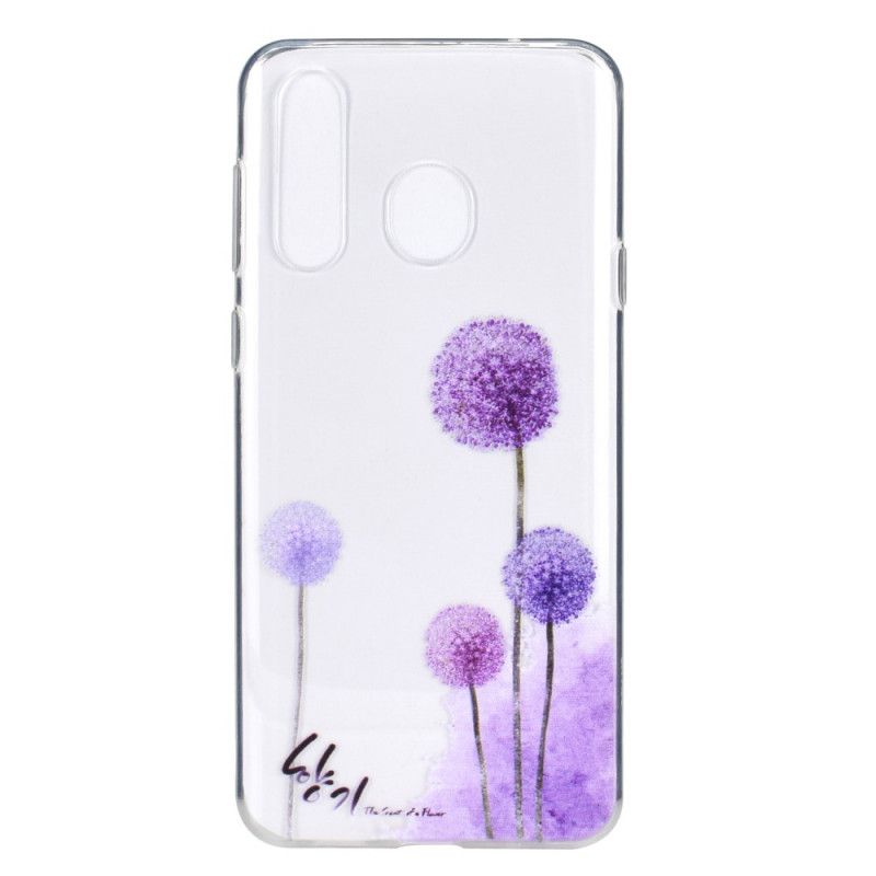 Coque Huawei Y6p Transparente Pissenlits Colorés