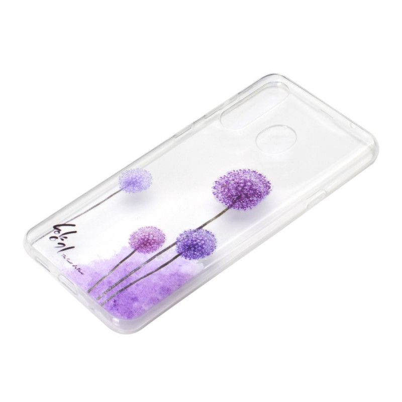 Coque Huawei Y6p Transparente Pissenlits Colorés