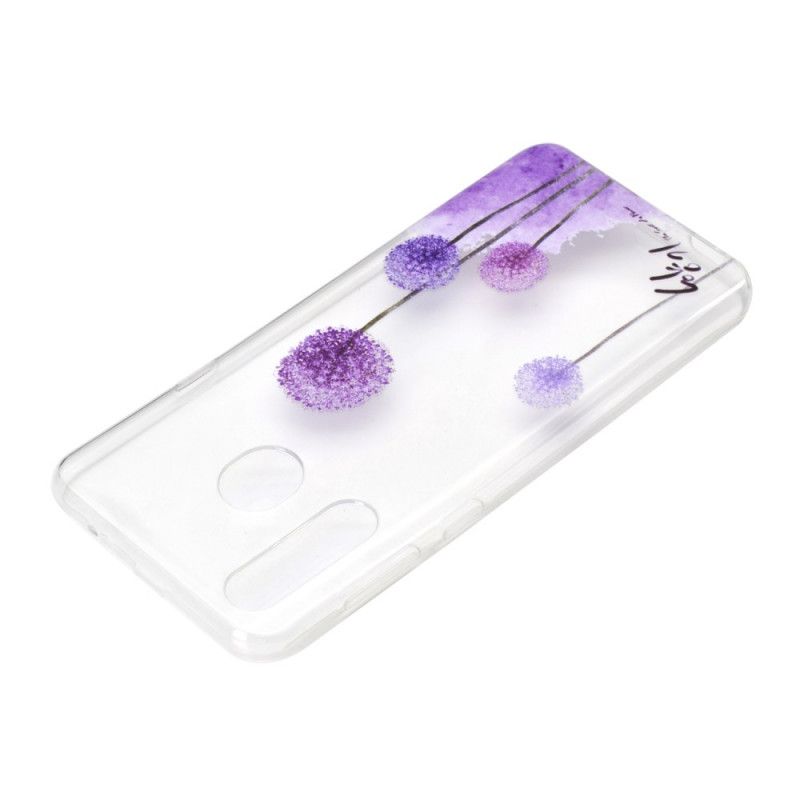 Coque Huawei Y6p Transparente Pissenlits Colorés