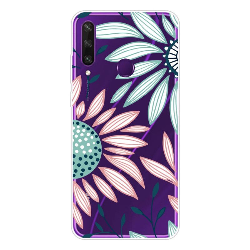 Coque Huawei Y6p Transparente Une Fleur