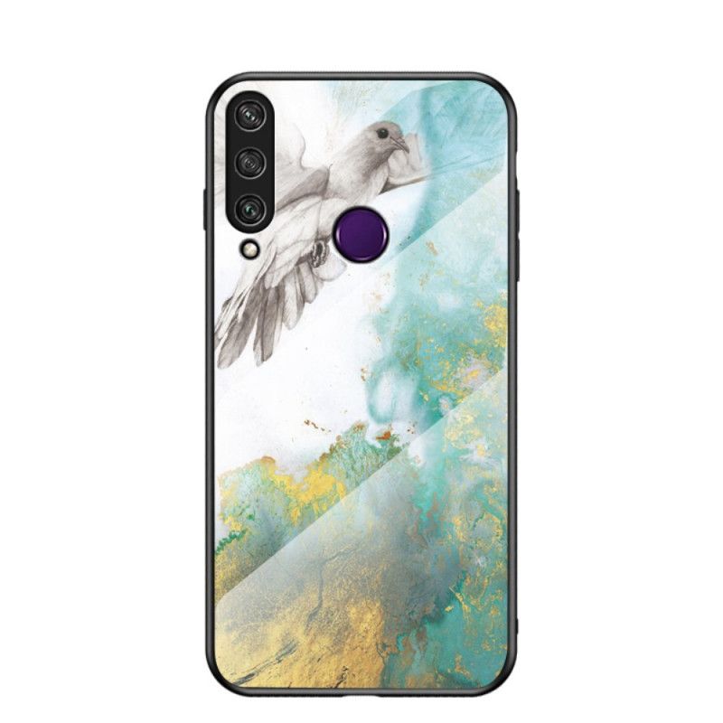 Coque Huawei Y6p Verre Trempé Marble Colors