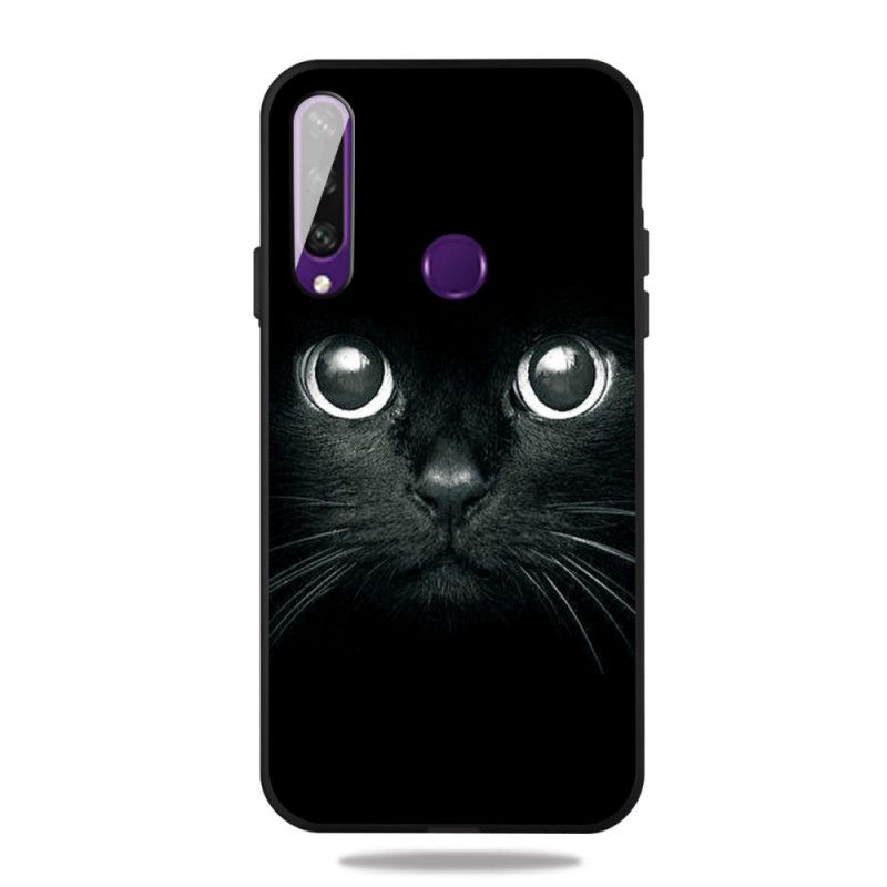 Coque Huawei Y6p Yeux De Chat