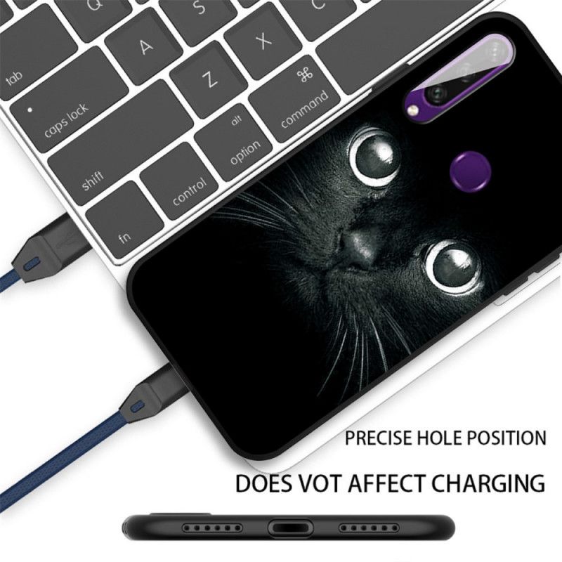 Coque Huawei Y6p Yeux De Chat