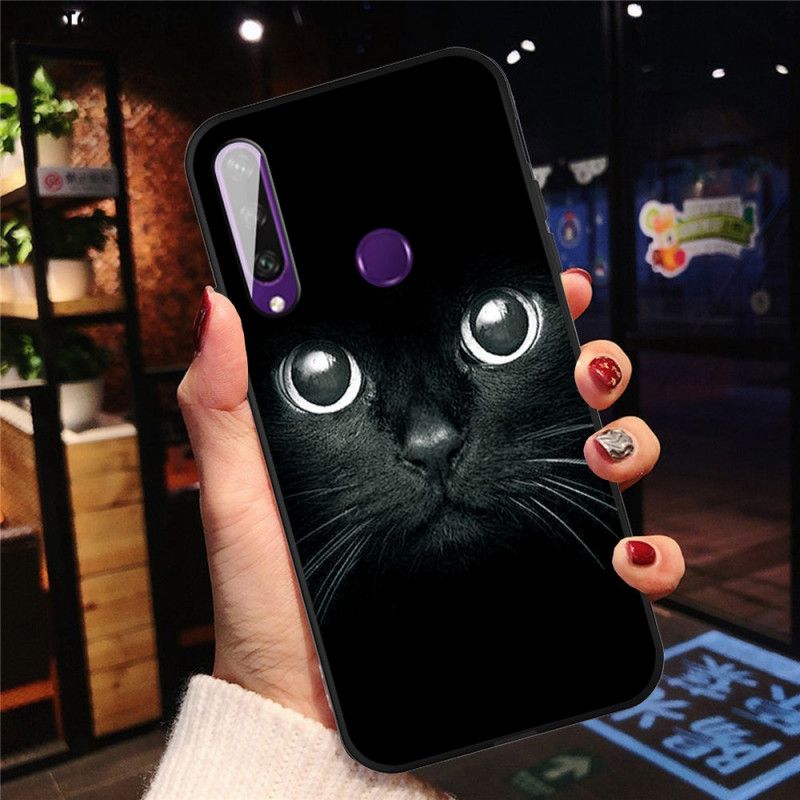 Coque Huawei Y6p Yeux De Chat