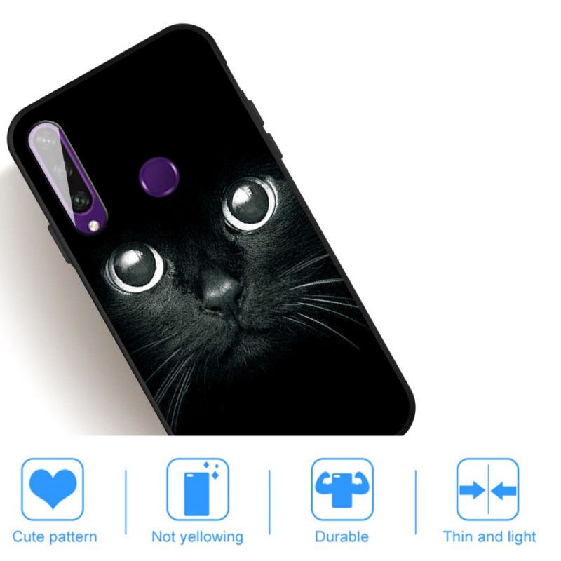 Coque Huawei Y6p Yeux De Chat