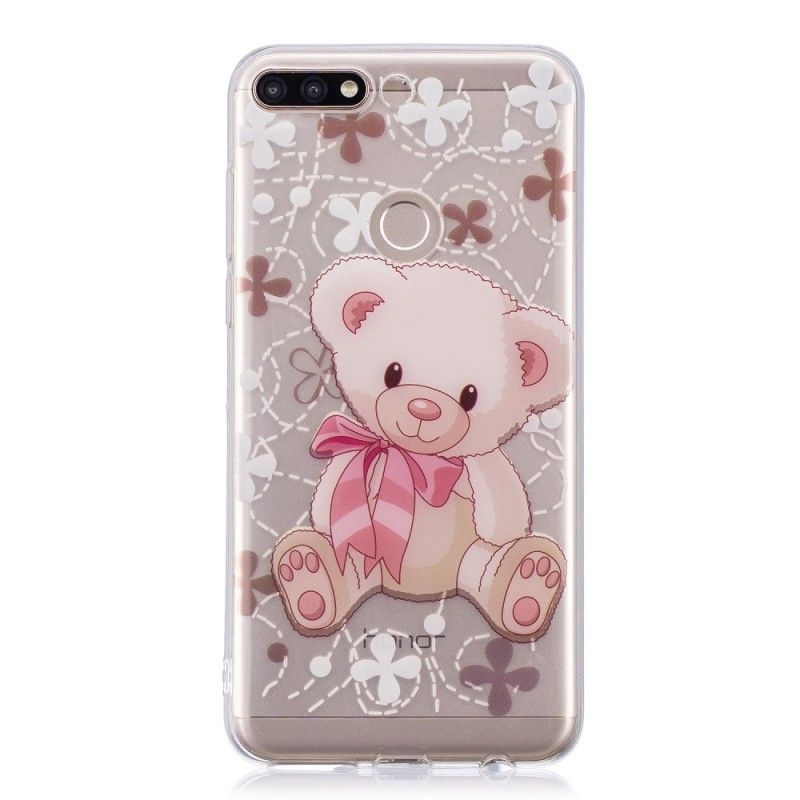 Coque Huawei Y7 2018 / Honor 7c Joli Ourson