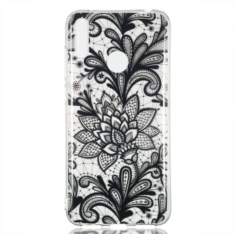 Coque Huawei Y7 2019 Dentelle Noir