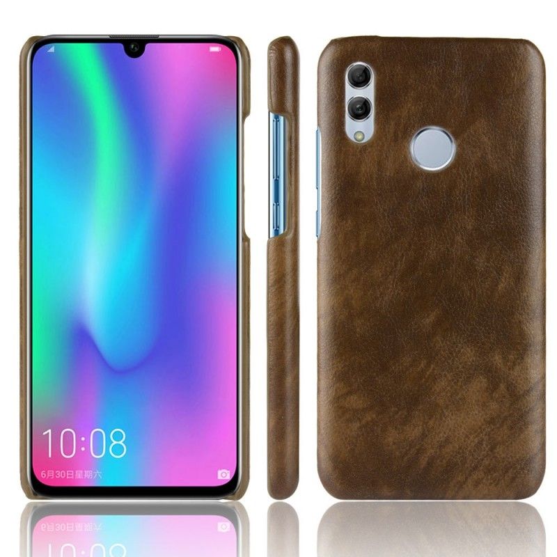 Coque Huawei Y7 2019 Effet Cuir Litchi Performance