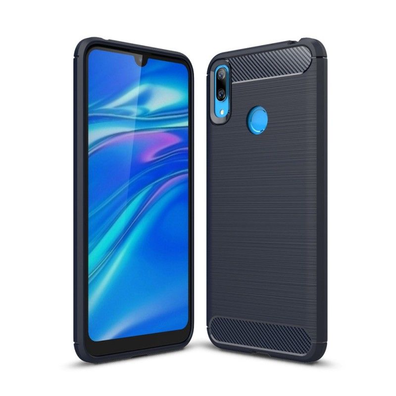 Coque Huawei Y7 2019 Fibre Carbone Brossée