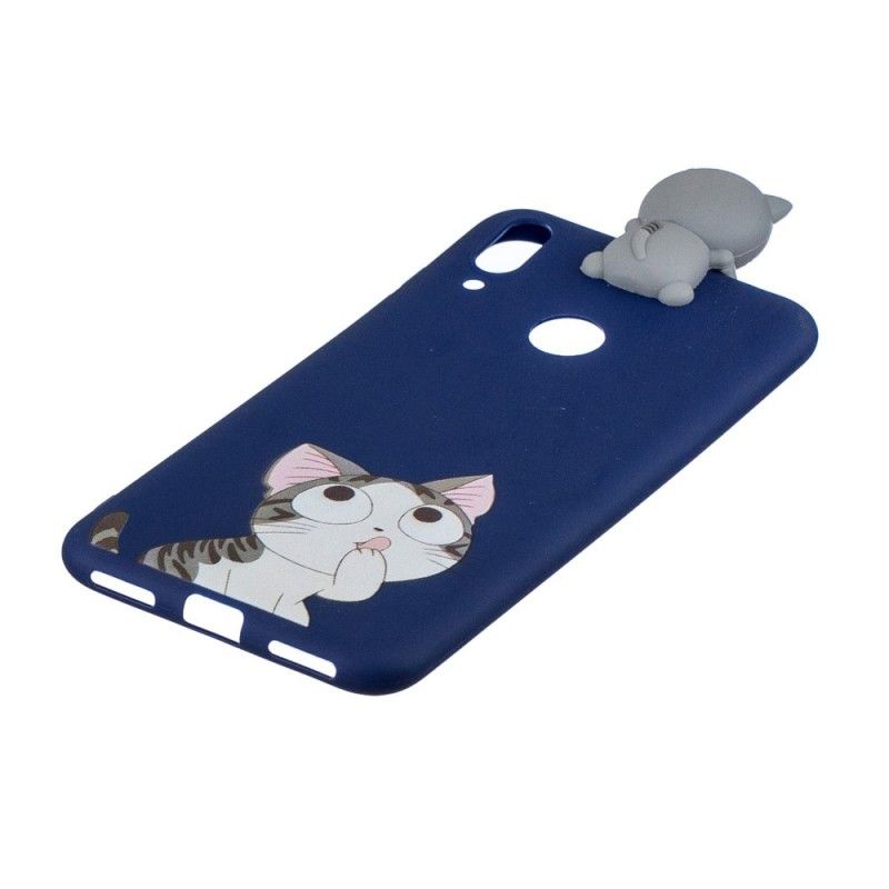 Coque Huawei Y7 2019 Funny Chat 3d