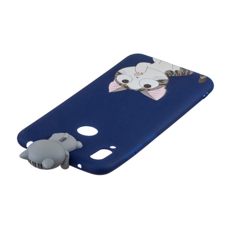 Coque Huawei Y7 2019 Funny Chat 3d