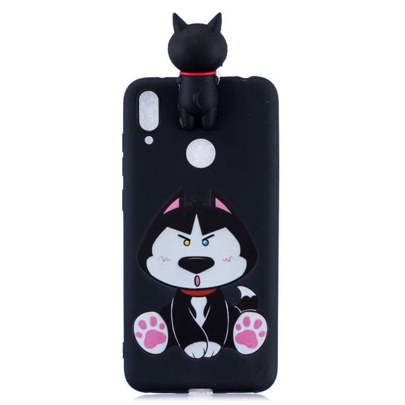 Coque Huawei Y7 2019 Funny Dog 3d