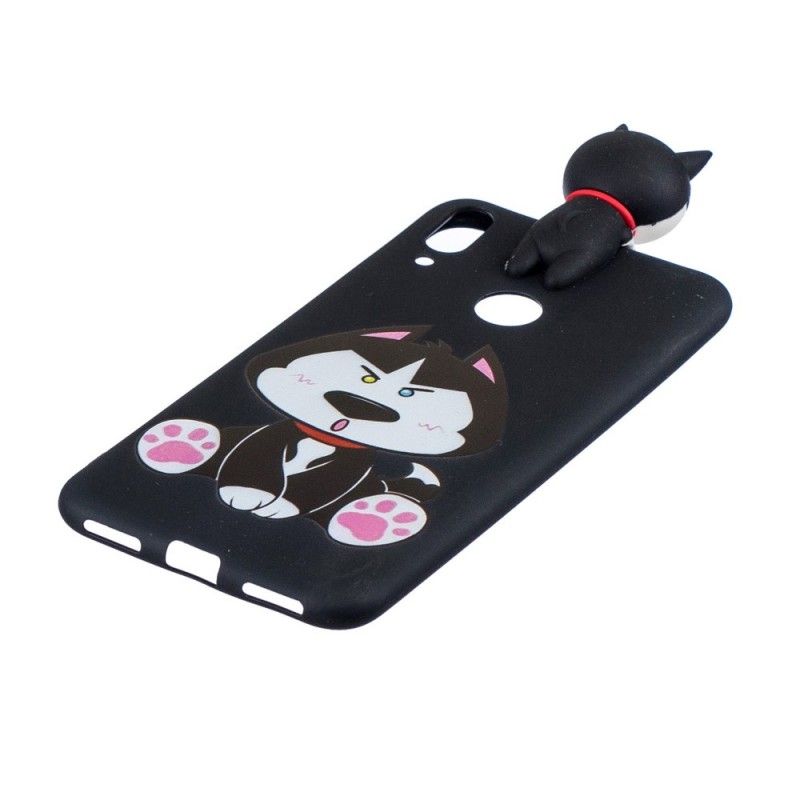 Coque Huawei Y7 2019 Funny Dog 3d