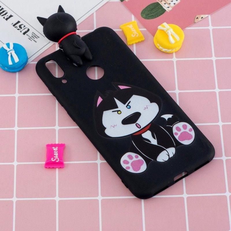 Coque Huawei Y7 2019 Funny Dog 3d