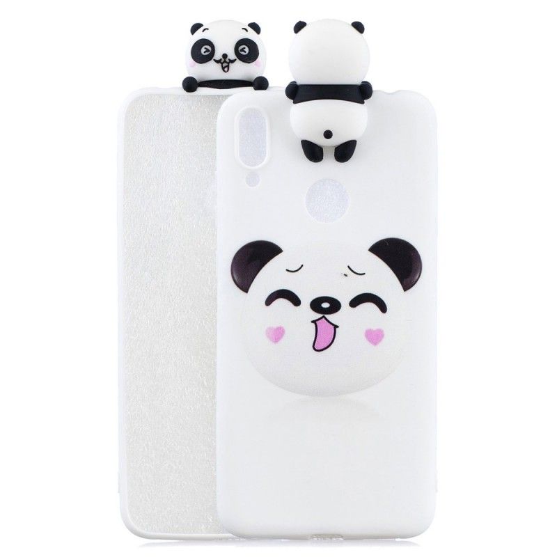Coque Huawei Y7 2019 Funny Panda 3d