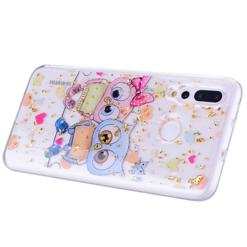 Coque Huawei Y7 2019 Hiboux Cute