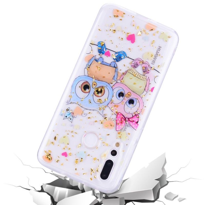 Coque Huawei Y7 2019 Hiboux Cute