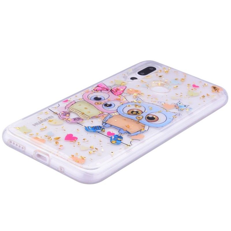 Coque Huawei Y7 2019 Hiboux Cute