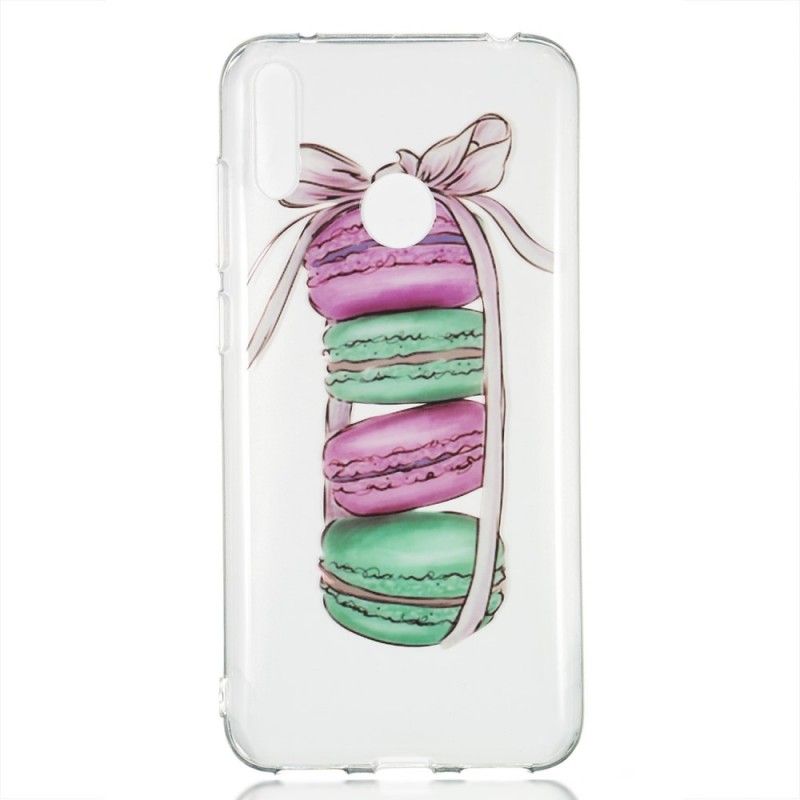 Coque Huawei Y7 2019 Macarons Gourmands