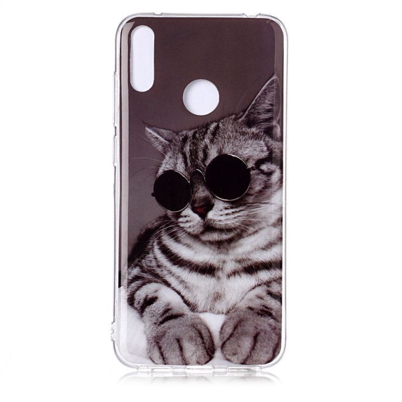 Coque Huawei Y7 2019 Mon Chaton Incognito