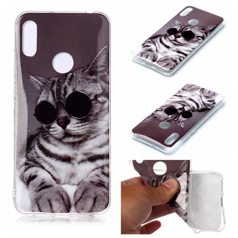 Coque Huawei Y7 2019 Mon Chaton Incognito