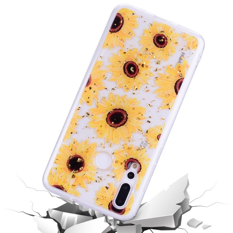 Coque Huawei Y7 2019 Multiples Tournesols