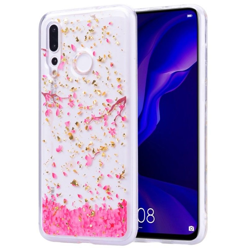 Coque Huawei Y7 2019 Pétales En Folie