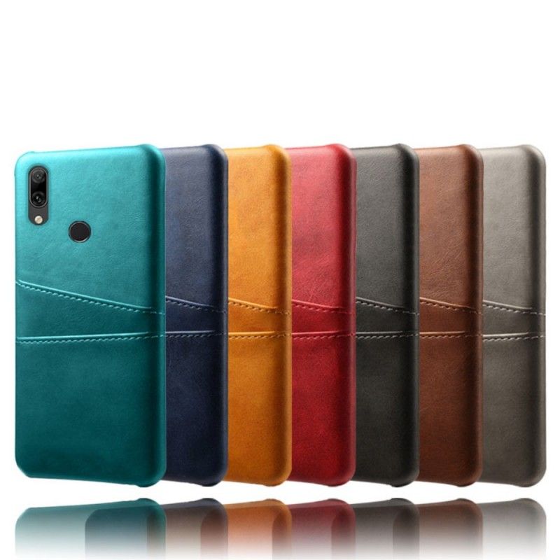 Coque Huawei Y7 2019 Porte Cartes Effet Cuir