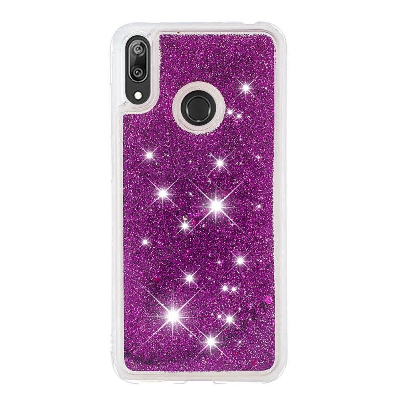 Coque Huawei Y7 2019 Poudre De Paillettes