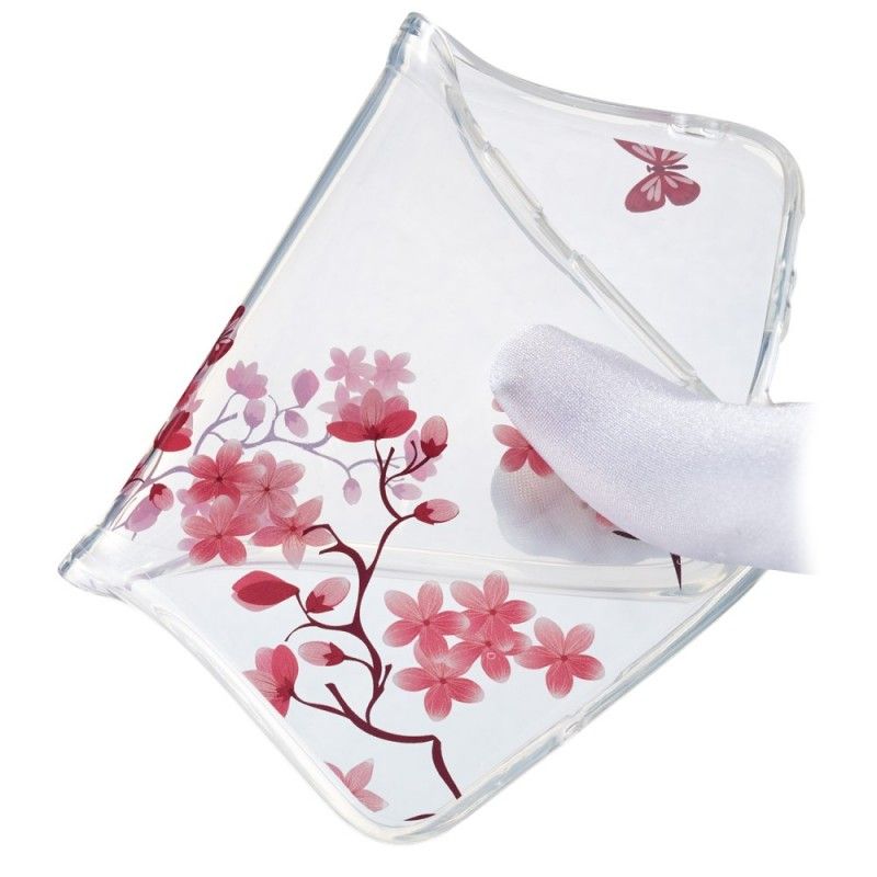 Coque Huawei Y7 2019 Transparente Arbre Fleuri