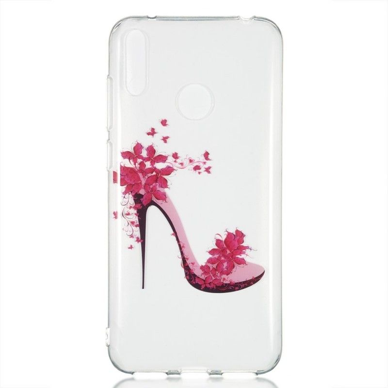 Coque Huawei Y7 2019 Transparente Escarpins Solitaires