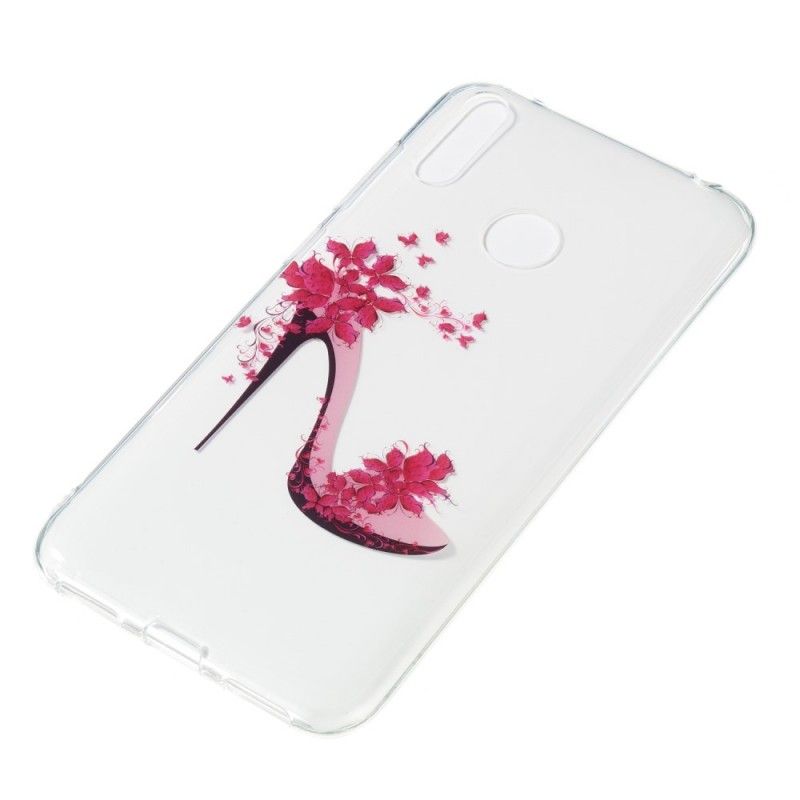 Coque Huawei Y7 2019 Transparente Escarpins Solitaires