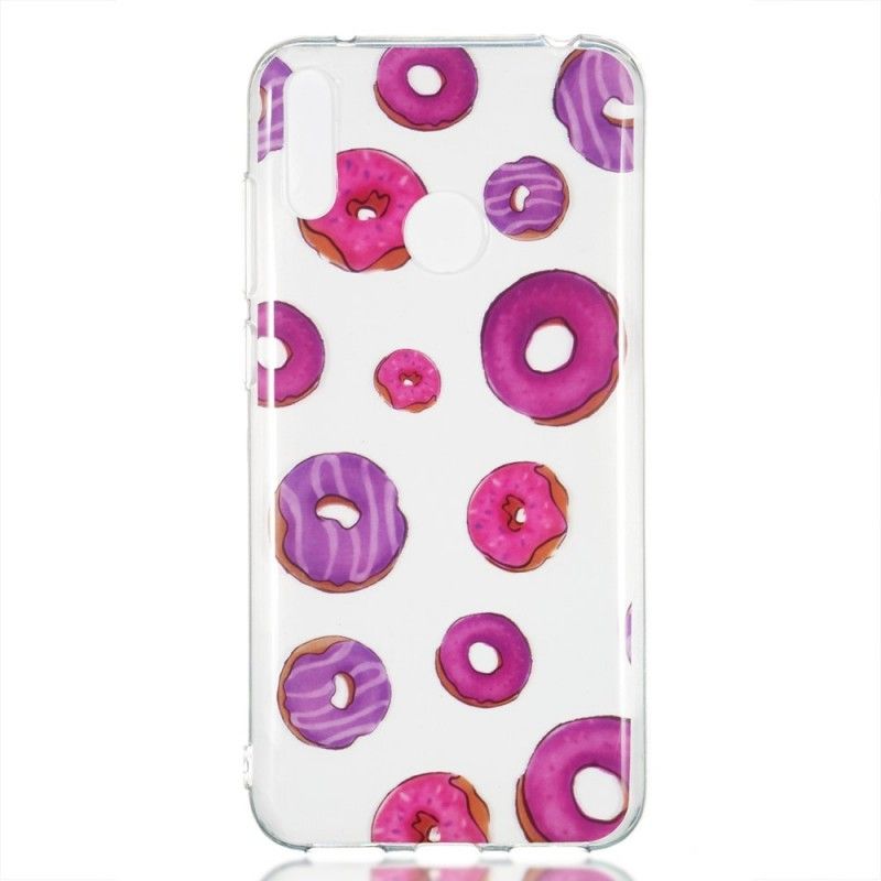 Coque Huawei Y7 2019 Transparente Fan De Donuts