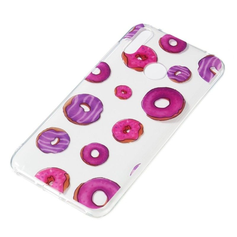 Coque Huawei Y7 2019 Transparente Fan De Donuts