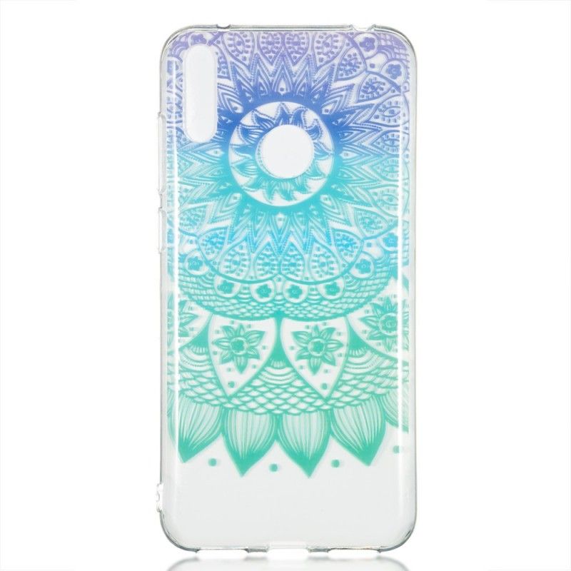 Coque Huawei Y7 2019 Transparente Mandala Colore