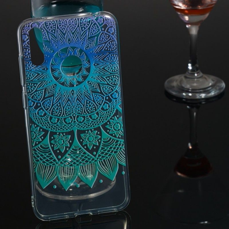 Coque Huawei Y7 2019 Transparente Mandala Colore