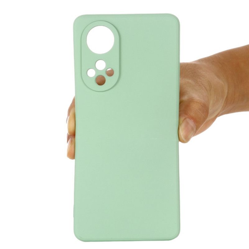 Coque Pour Huawei Nova 9 / Honor 50 Silicone Liquide Avec Lanière