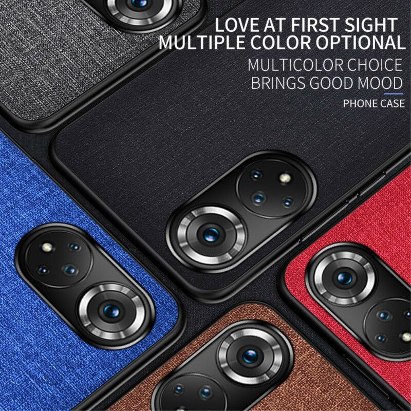 Coque Pour Huawei Nova 9 / Honor 50 Texture Tissu
