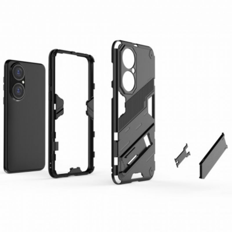 Coque Pour Huawei P50 Support Amovible Deux Positions Mains Libres