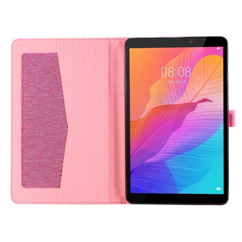 Étui Huawei Matepad T 8 Design Tissu