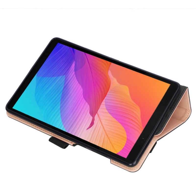 Étui Huawei Matepad T 8 Style Cuir Avec Sangle