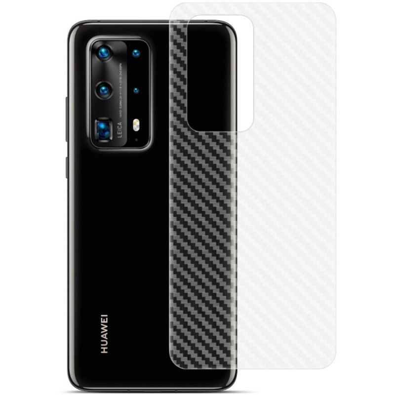 Film Arrière Pour Huawei P40 Pro Style Carbone Imak