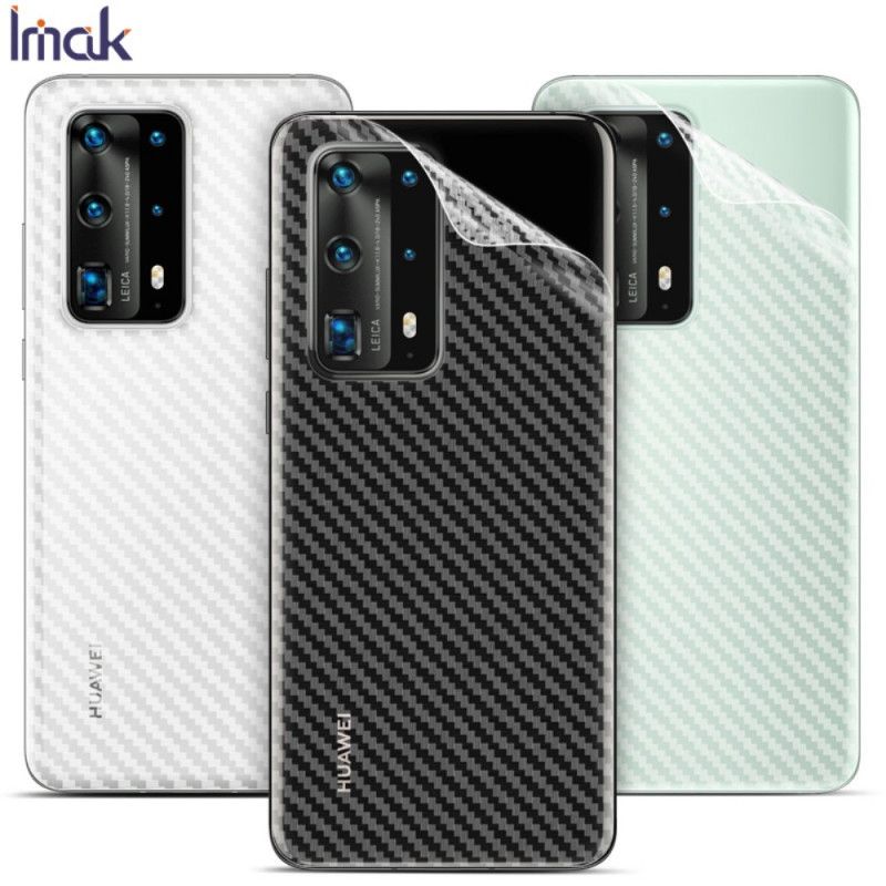 Film Arrière Pour Huawei P40 Pro Style Carbone Imak