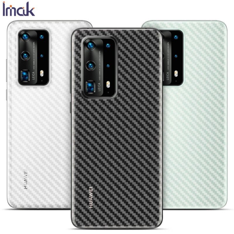 Film Arrière Pour Huawei P40 Pro Style Carbone Imak